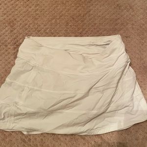 White Lululemon Skirt